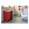 Rubbermaid Commercial 18 gal. Rectangular Trash Can FG614500RED - alternate 2